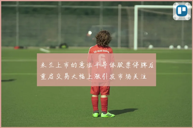 米兰上市的意法半导体股票停牌后重启交易大幅上涨引发市场关注